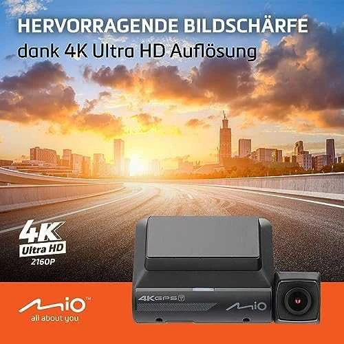 Vaizdo registratorius Mio MiVue 955W 4K, GPS, Wi-Fi
