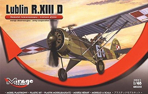 Klijuojamas modelis Mirage Plastikinis modelis Lublin R-XIIID