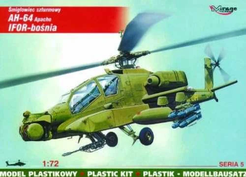 Mirage Modele Mirage AH-64 'Apache IFOR-Bosnia' puolimo sraigtasparnis