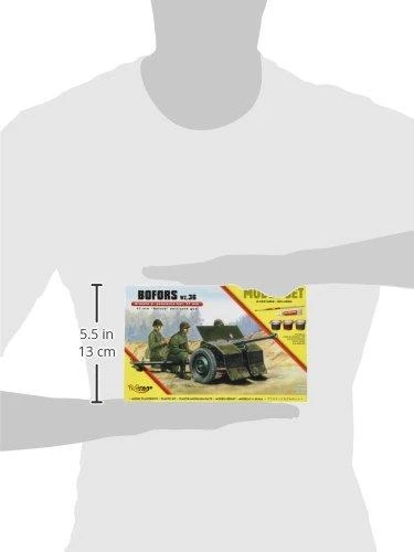 Mirage Modele Mirage Bofors wz36 Prieštankinio pistoleto cal.37mm rinkinys (586916)