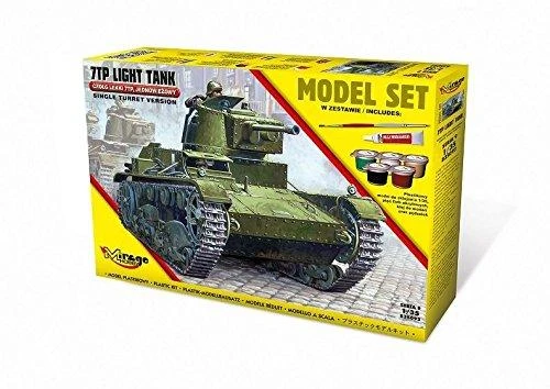 Konstrukcinis modelis Mirage Polish lengvasis tankas 7TP