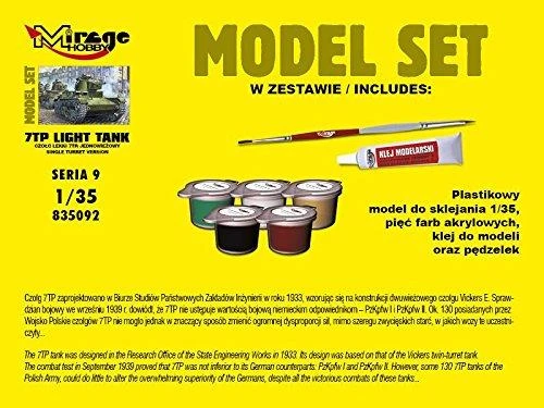 Konstrukcinis modelis Mirage Polish lengvasis tankas 7TP