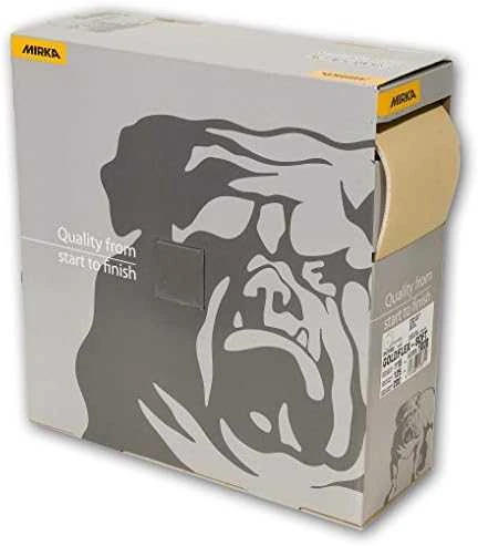 Mirka Ltd Suomija Šlifavimo popieriaus rulonas Mirka GoldFlex Soft 2912707018; 115x125 mm: P180; 200 vnt.