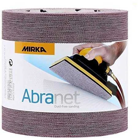 Šlifavimo tinklelio rulonas Mirka Abranet 545BY001323R; 115mmx10m; P320