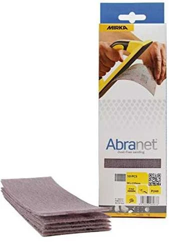 Šlifavimo tinklelis Mirka Abranet AE175F1025; 80x230 mm; P240; 10 vnt.