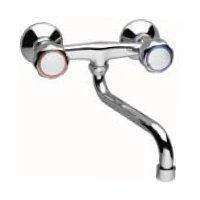 Sieninis virtuvės maišytuvas Ferro Standard chrome (BST5)