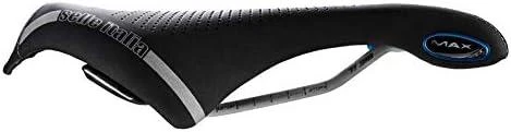 Selle Italia balnas PARDUODA ITALIA MAX FLITE E-BIKE GEL SUPERFLOW L (id atitinka - L3) TI 316 Tube 7, fiber-tek - Mokka, 320g juodai mėlyna (NAUJA)
