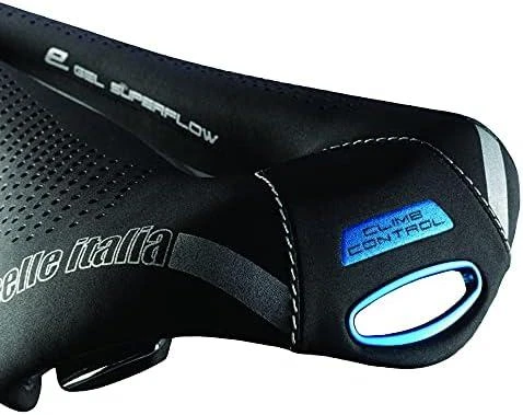 Selle Italia balnas PARDUODA ITALIA MAX FLITE E-BIKE GEL SUPERFLOW L (id atitinka - L3) TI 316 Tube 7, fiber-tek - Mokka, 320g juodai mėlyna (NAUJA)