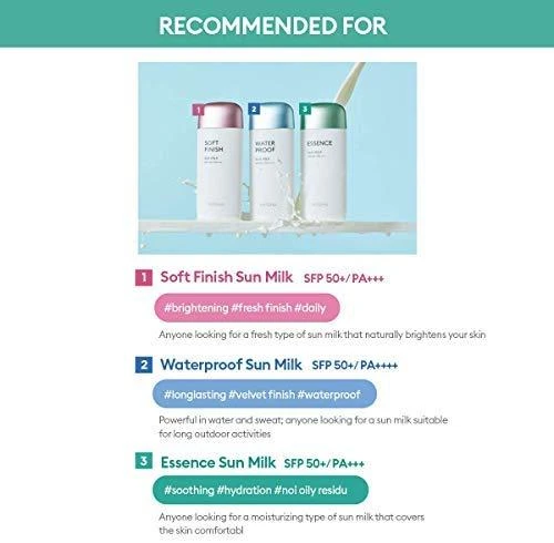 "Missha" apsauginis veido pienelis nuo saulės SPF 50 Sun (All Around Safe Block Essence Sun Milk) 70 ml