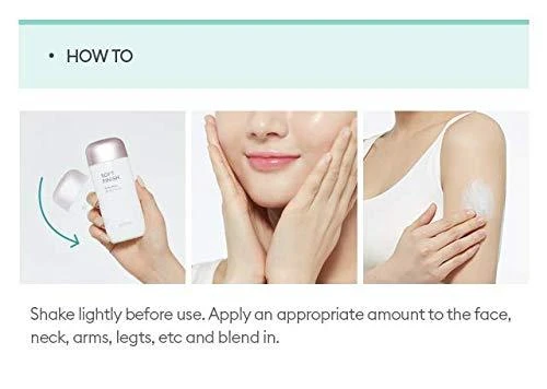 "Missha" apsauginis veido pienelis nuo saulės SPF 50 Sun (All Around Safe Block Essence Sun Milk) 70 ml