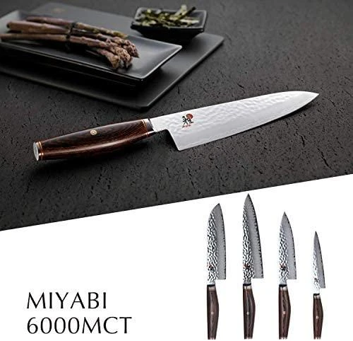 Zwilling Braun MIYABI Santoku virėjo peilis, plienas, 180 mm, sidabras / ruda, 34074-181-0