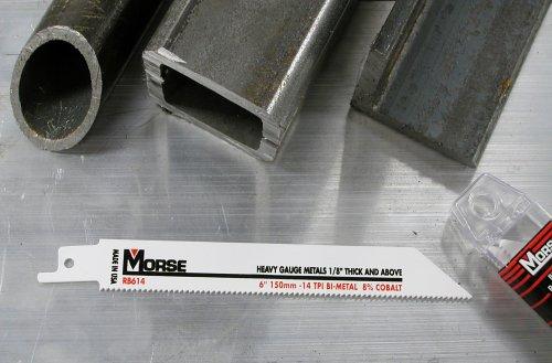 MK Morse Saber pjūklo diskas bi-metalinis Master Cobalt 14TPI 152 x 20 x 0,9 mm 5 vnt. (MORSE-PTA-RB614T05)