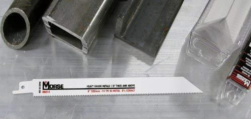 M.K. Morse Gatavi bimetalo gaminiai Meistras kobaltas 14TPI 203 x 20 x 0,9mm 5 vienetų (MORSE- PTA- RB814T05)