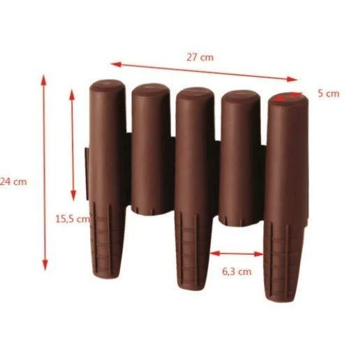 Prosperplast SODO PALISADA IPAL5 RUDA 2,7 m