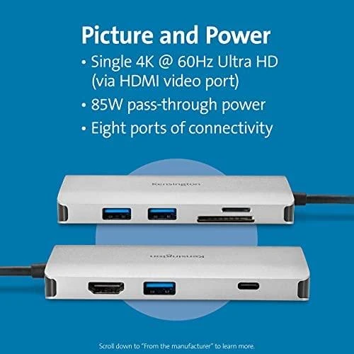 Leitz KENSINGTON UH1400p USB-C Mobile Hub