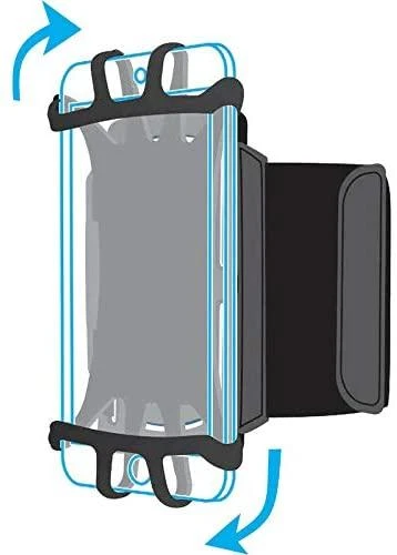 Mobilis Mobilis ARM BAND 4-6IN . mobiliojo telefono dėklas 15,2 cm (6'') Dėklas na szaty Juodas