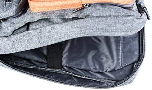 Bag for laptop MODECOM RENO TOR-MC-RENO-ORG (15,6", Pilkas and oranžinis)