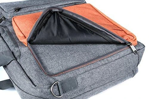Bag for laptop MODECOM RENO TOR-MC-RENO-ORG (15,6", Pilkas and oranžinis)