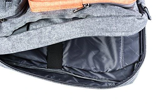 Bag for laptop MODECOM RENO TOR-MC-RENO-ORG (15,6", Pilkas and oranžinis)