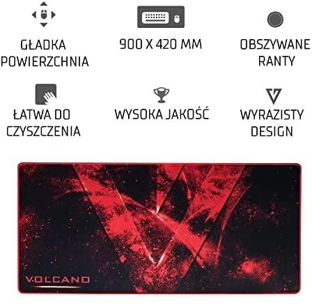 Pelės kilimėlis Modecom Volcano Erebus
