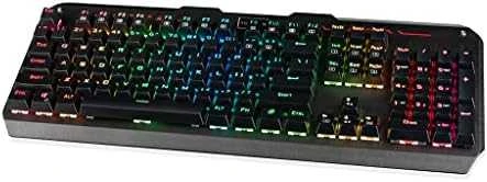 Klaviatūra Modecom Volcano Hammer Brown jungiklis (K-MC-HAMMER-U-BROWN-RGB-DE)