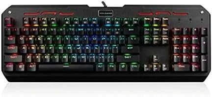 Klaviatūra Modecom Volcano Hammer Brown jungiklis (K-MC-HAMMER-U-BROWN-RGB-DE)