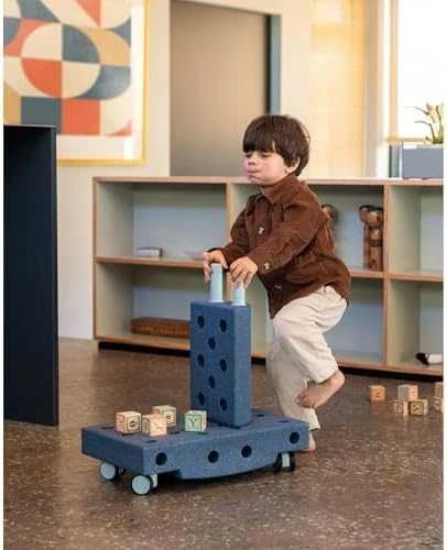 Modu Curiosity Blocks 4in1 – dideli, kūrybingi blokeliai iš EVA putų | Degintas apelsinas