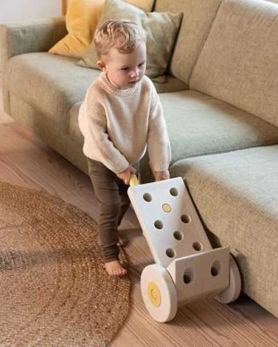 „Modu Dreamer Blocks 12in1“ – dideli, kūrybingi EPP putplasčio blokeliai | Smėlio pilka