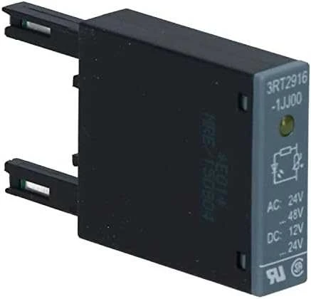 Siemens Suppressor varistorius 48-487V AC 12-24V DC su S00 LED indikatoriumi (3RT2916-1JJ00)