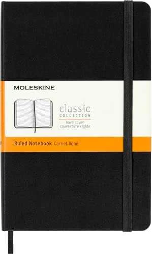 Moleskine Notes Classic 11,5x18 tw. linijos, juoda