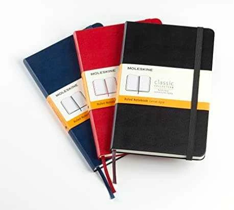 Moleskine Notes Classic 11,5x18 tw. linijos, juoda