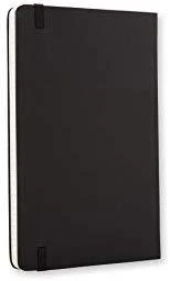 Užrašų knygutė Moleskine Classic 9x14cm, langeliais, kietu viršeliu, juodos spalvos