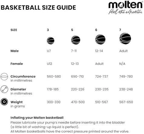 Krepšinio kamuolys competition MOLTEN B7G5000 FIBA