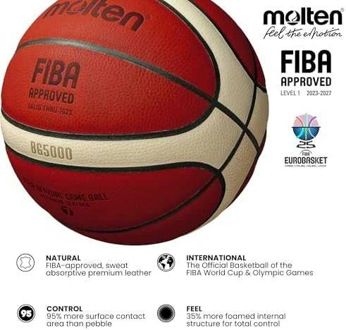 Krepšinio kamuolys competition MOLTEN B7G5000 FIBA