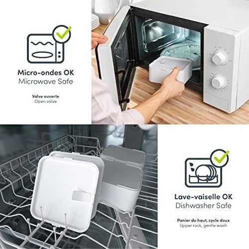 Monbento Bento Square Juodas Onyx juoda