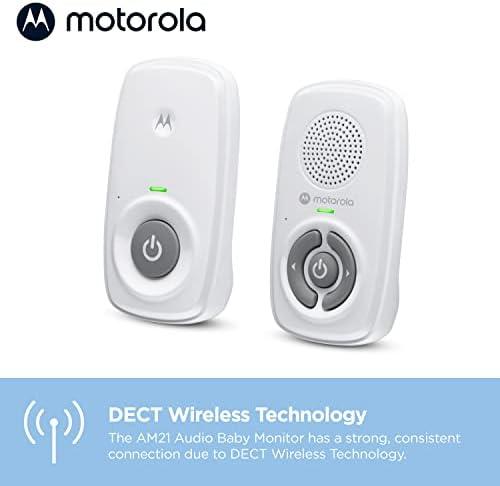 Kūdikių stebėjimo kamera Motorola AM21, Baltos/Pilkos spalvos