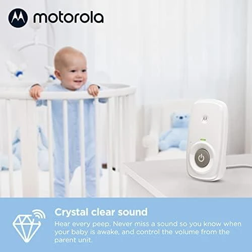 Kūdikių stebėjimo kamera Motorola AM21, Baltos/Pilkos spalvos