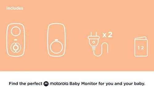 Kūdikių stebėjimo kamera Motorola AM21, Baltos/Pilkos spalvos