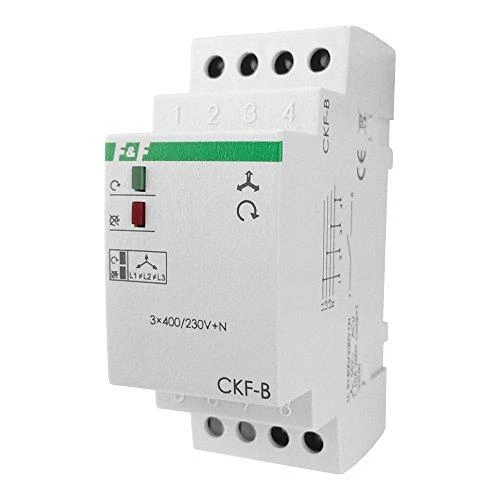 F&F Fazių gedimas ir asimetrijos sekos relė 10A 1NO 4sek 55V CKF-B