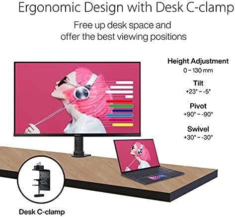 Monitorius Asus ProArt Professional PA329CV, 32", IPS, 4K UHD, 3840 x 2160, 16:9, 5 ms, 400 cd/m², HDMI jungtys quantity 2, 60 Hz