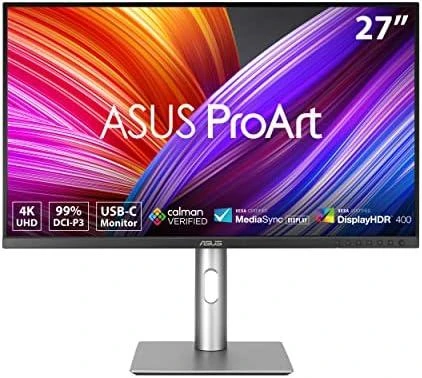 Monitorius ASUS ProArt PA279CRV - 27" | IPS | 4K | 99% DCI-P3 | 99% Adobe RGB | ΔE < 2 | Calman Verified | USB-C PD96W | HDR 400