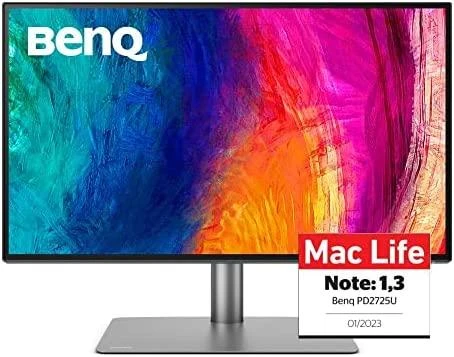 Monitorius BENQ PD2725U 27" 4K UHD IPS HAS HDMI/DP TB3 USB-C PD65W