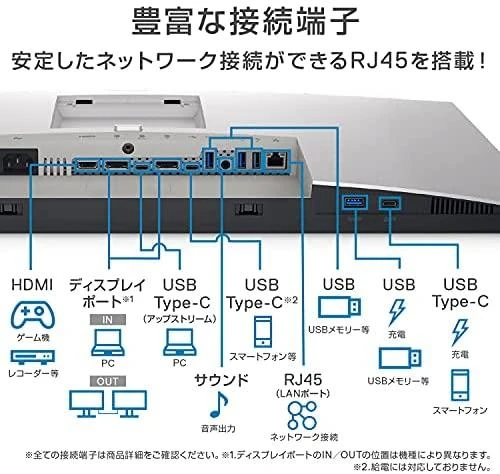Dell UltraSharp 27 USB-C Hub Monitorius- U2722DE - 68.47cm (27")