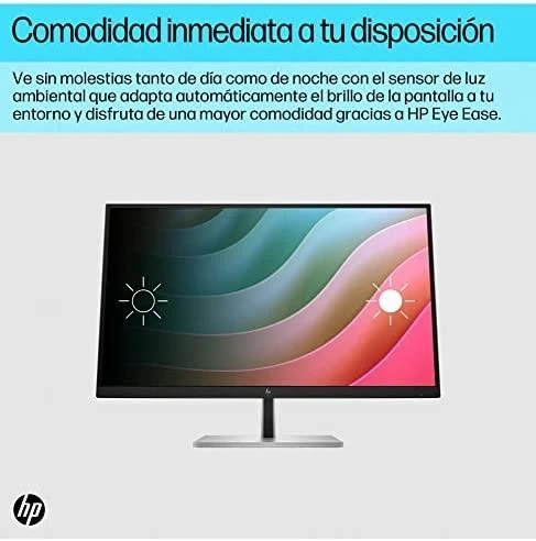 Hewlett Packard (HP) HP E27k G5 4K įkrovimo monitorius – 27 colių 3840x2160 UHD 350 nitų 60 Hz AG, IPS, USB-C(65W/15W)/HDMI/DisplayPort, 3x USB-A, garsiakalbiai, aukštis RJ-45 reguliuojamas / pakreiptas / pasukamas / pasukamas, 3 metai