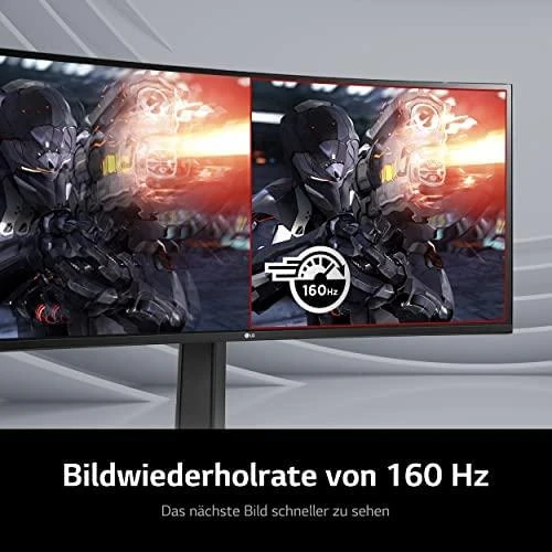 LG | Curved Gaming Monitorius | 34GN850P-B | 34 colių | IPS | UWQHD | 21:9 | 160 Hz | 1 ms | 3440 x 1440 | 400 cd/m²