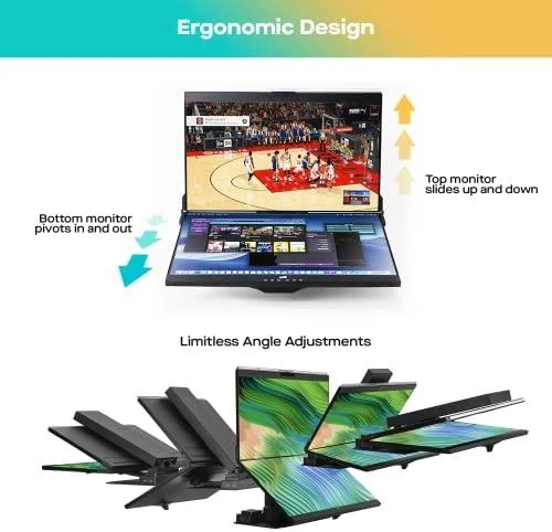 Monitorius Mobile Pixels Geminos 24''