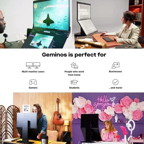 Monitorius Mobile Pixels Geminos 24''