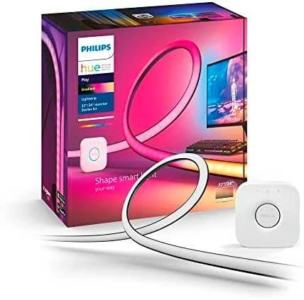 „Philips Hue Gradient PC Lightstrip“ 32–34 colių pradinis rinkinys | 19 W