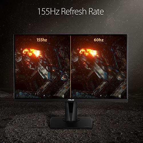 Monitorius Asus Gaming VG27AQ/IPS, WQHD, 2560 x 1440 pikselių, 16:9, 1 ms, 350 cd/m², Juodas