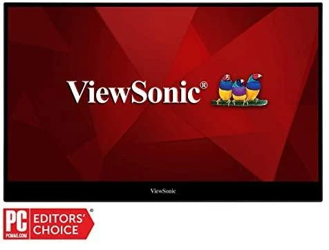 Monitorius ViewSonic TD1655 - 15.6" | IPS | FHD | 6 ms | 60 Hz | Jutiklinis ekranas, Portable